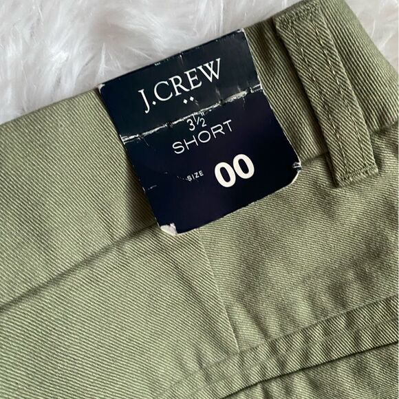 J. Crew Shorts Olive Green NEW Women’s Size 00 - Picture 5 of 6